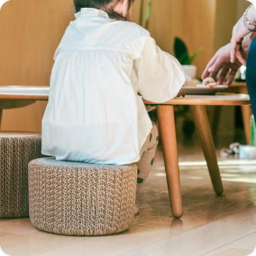 corncob stool mini